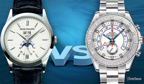 Rolex Vs. Patek Philippe Watches [IN.